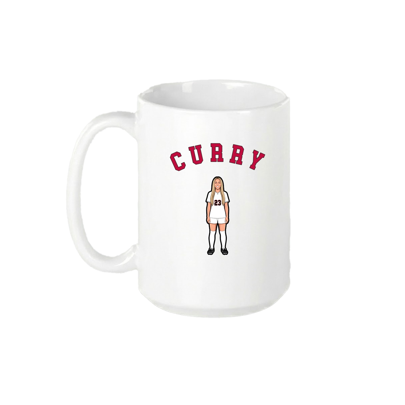 15oz Coffee Mug — Shirsey Arch in White