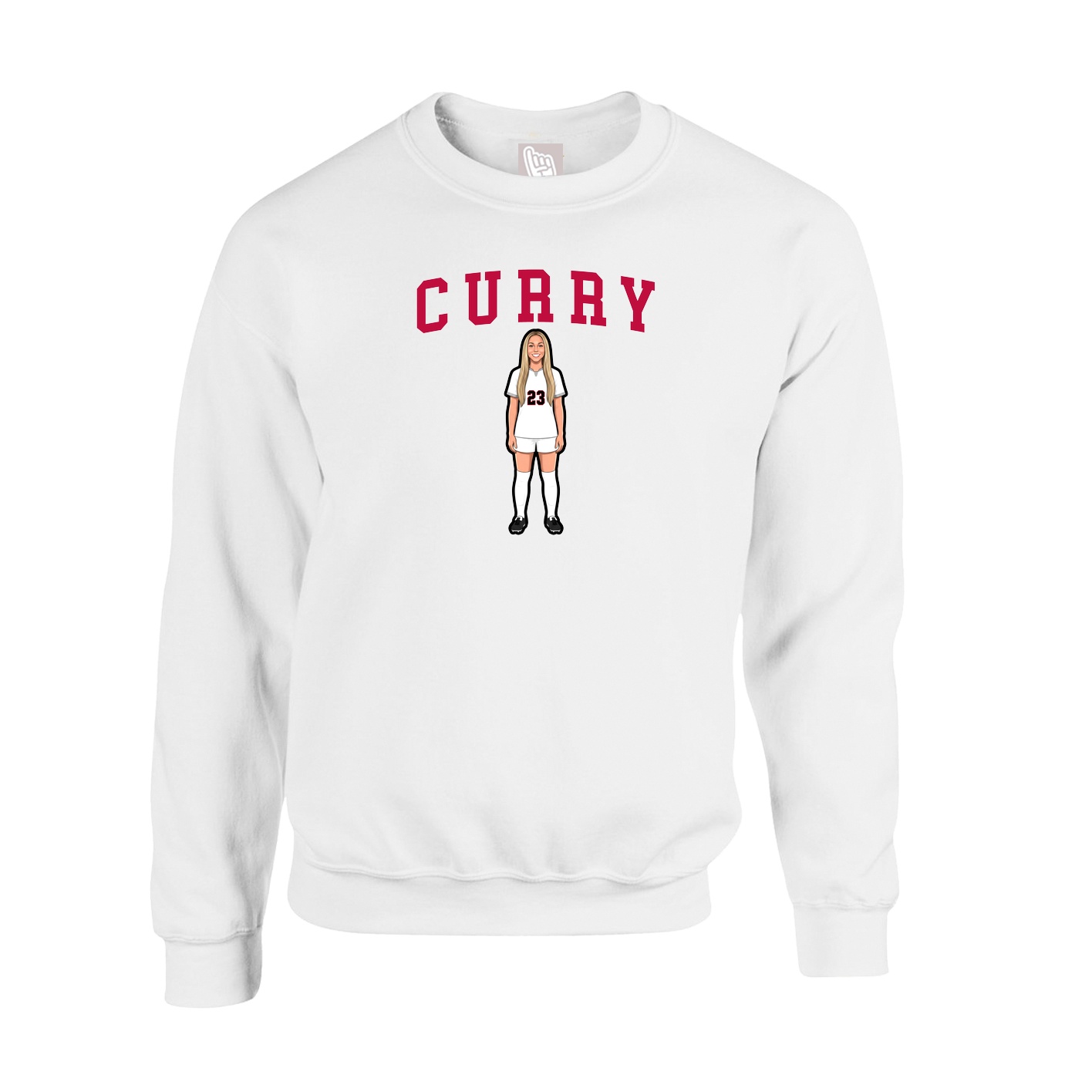 Fleece Crew — Shirsey in White