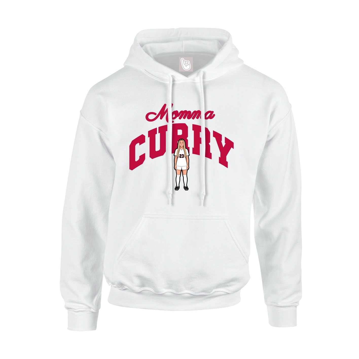 Hoodie — Mothers Day Arch in White