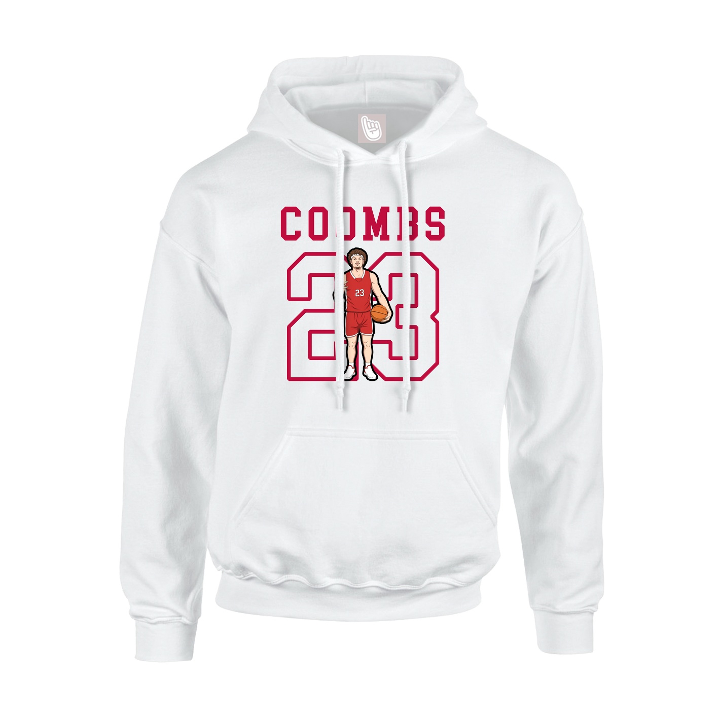 Hoodie — Shirsey in White