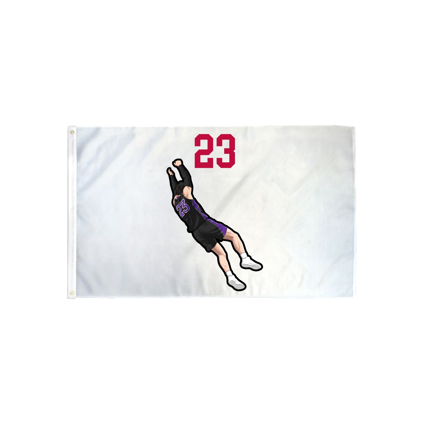 3x5 Flag — Number Top in Classic