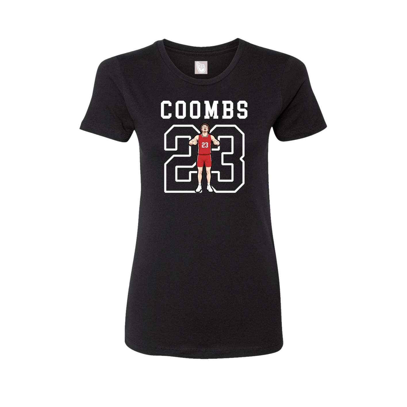Fitted Women's Tee — Shirsey in Black