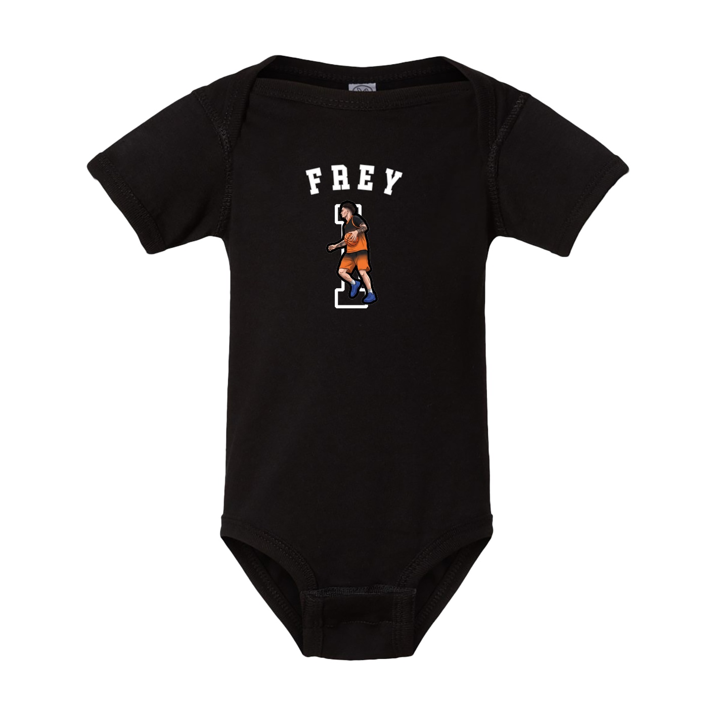 Baby Onesie — Shirsey Arch in Black
