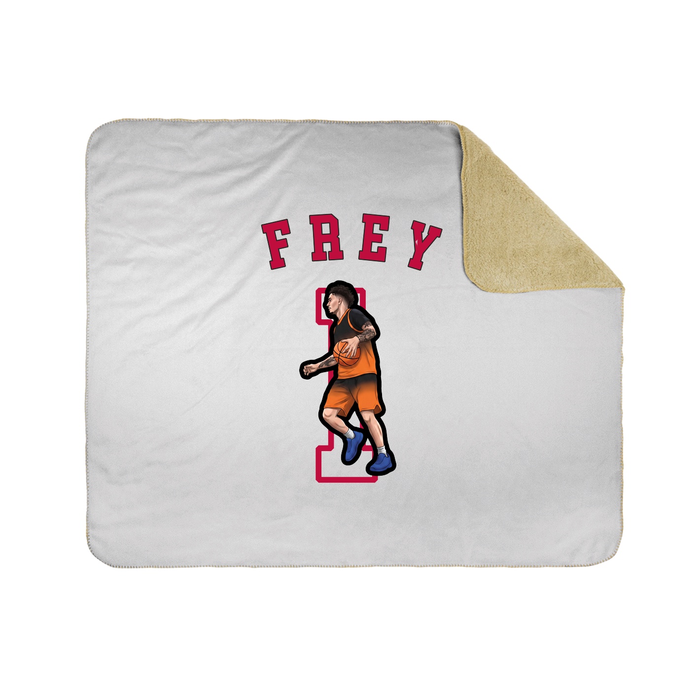 Throw Blanket — Shirsey Arch in White