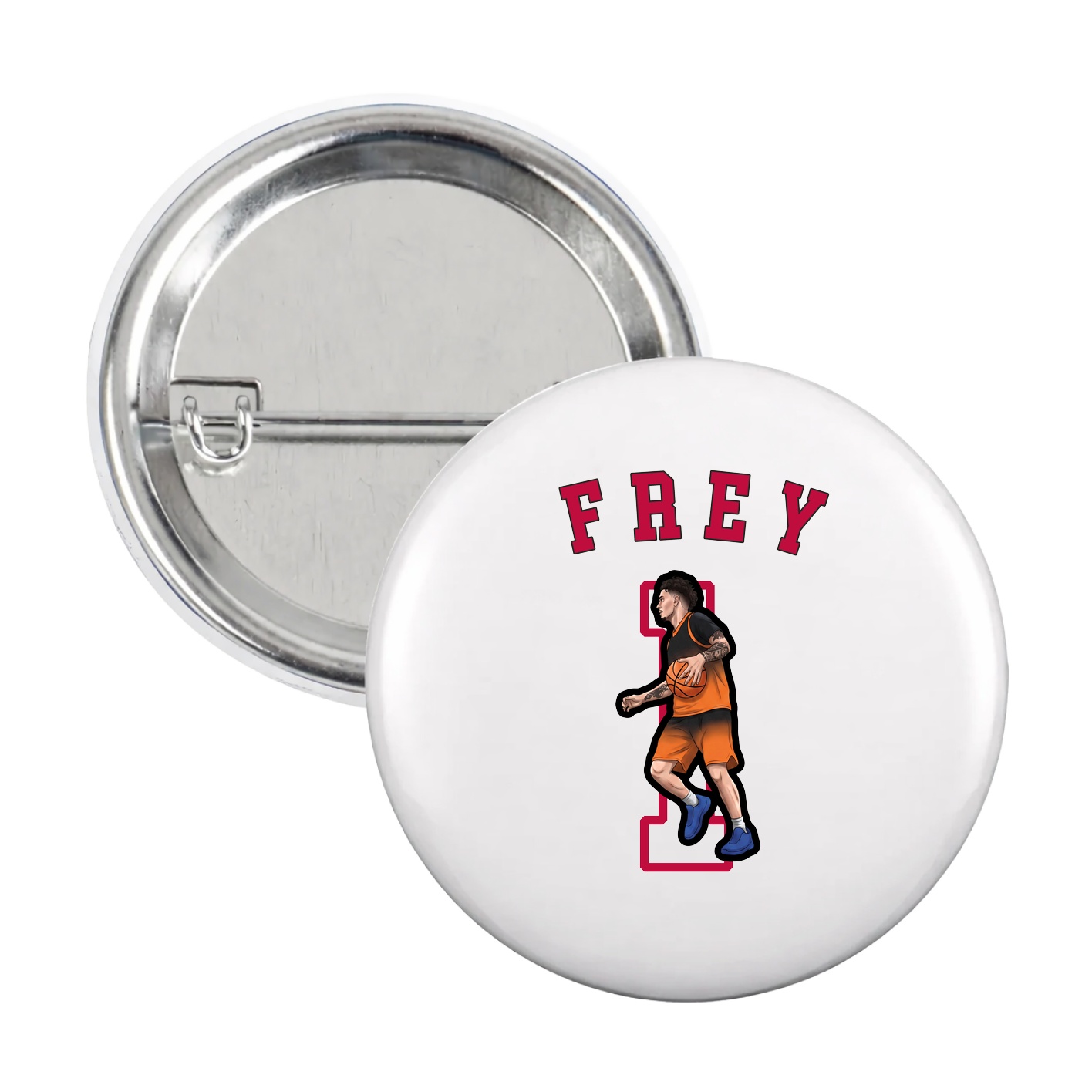 Game Day Button — Shirsey Arch in White