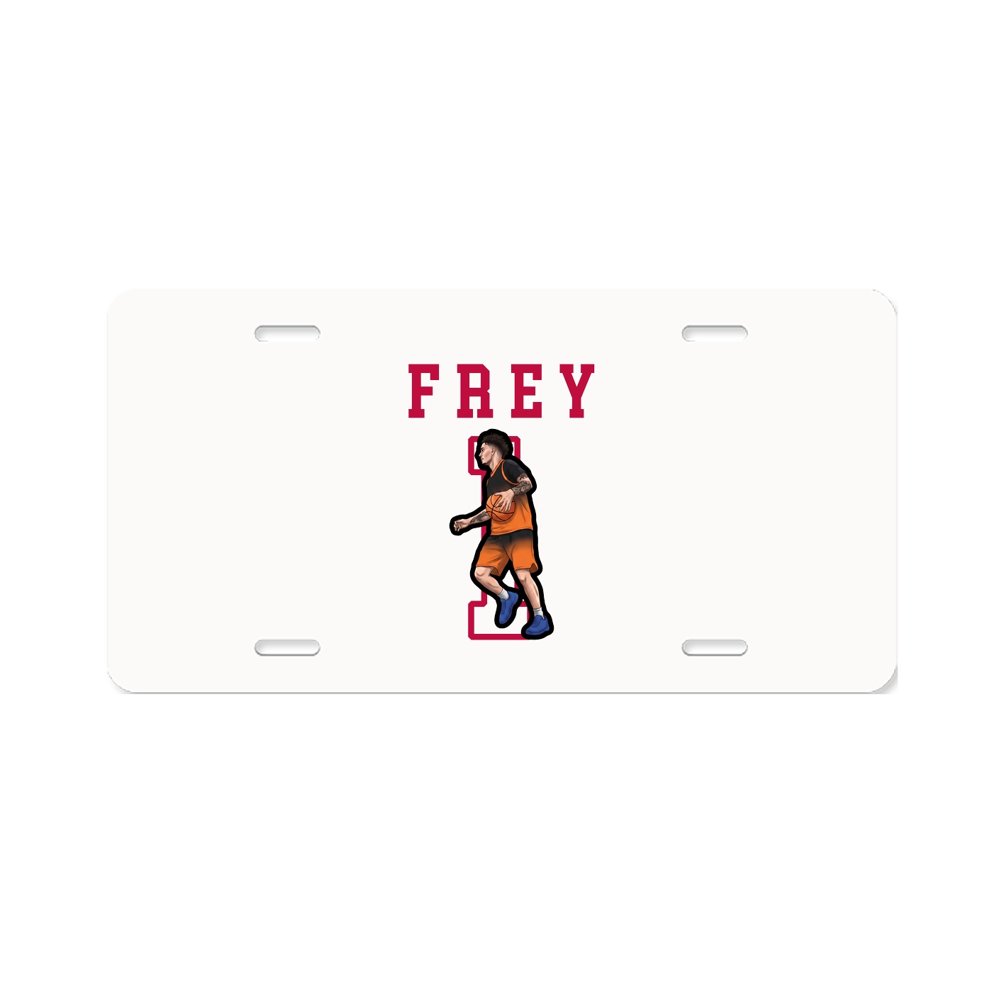 Aluminum License Plate