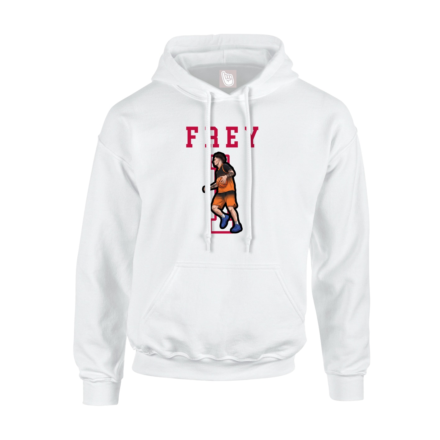 Youth Hoodie — Shirsey in White