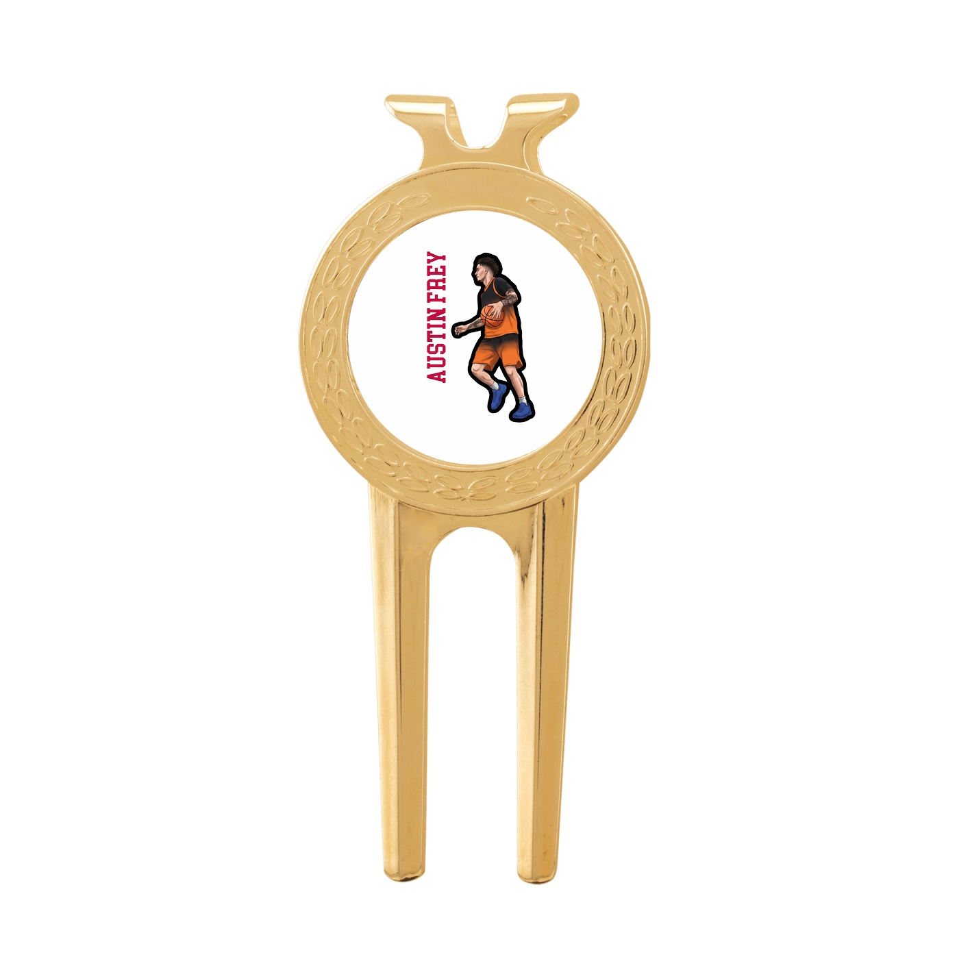 Divot Tool with Ball Marker — Name Vertical in Classic