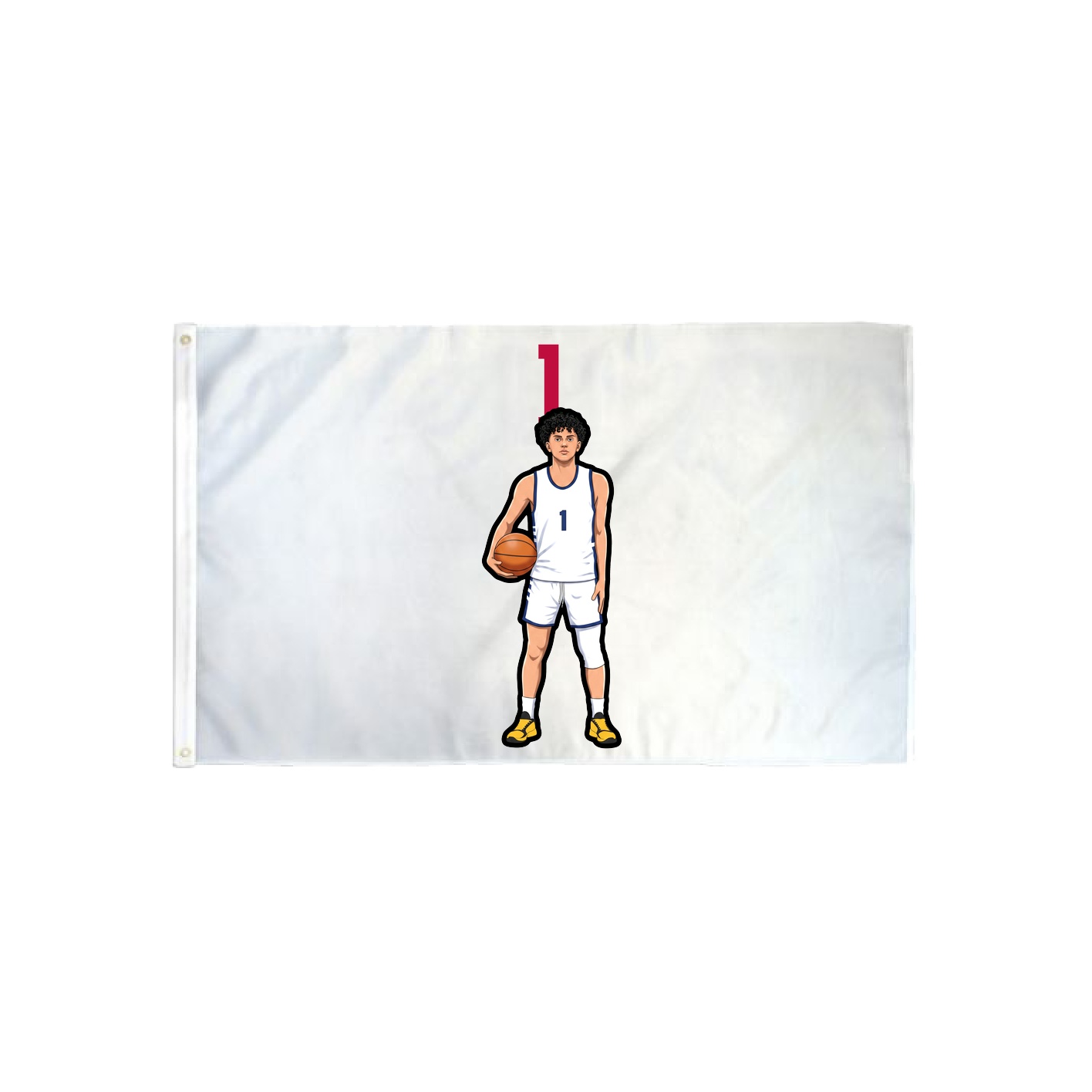 3x5 Flag — Number Top in Classic