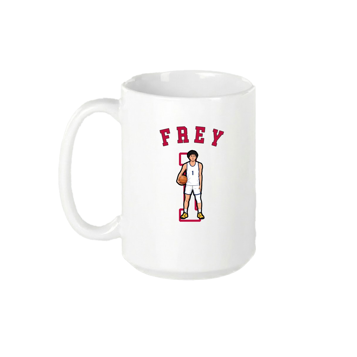 15oz Coffee Mug — Shirsey Arch in White