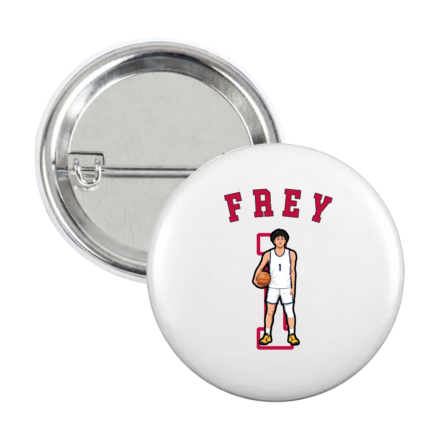 Game Day Button — Shirsey Arch in White