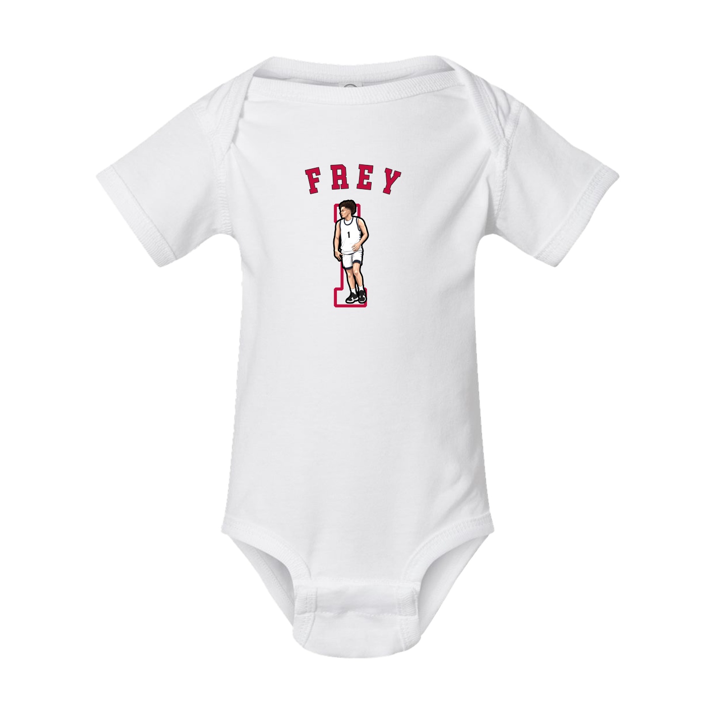 Baby Onesie — Shirsey Arch in White