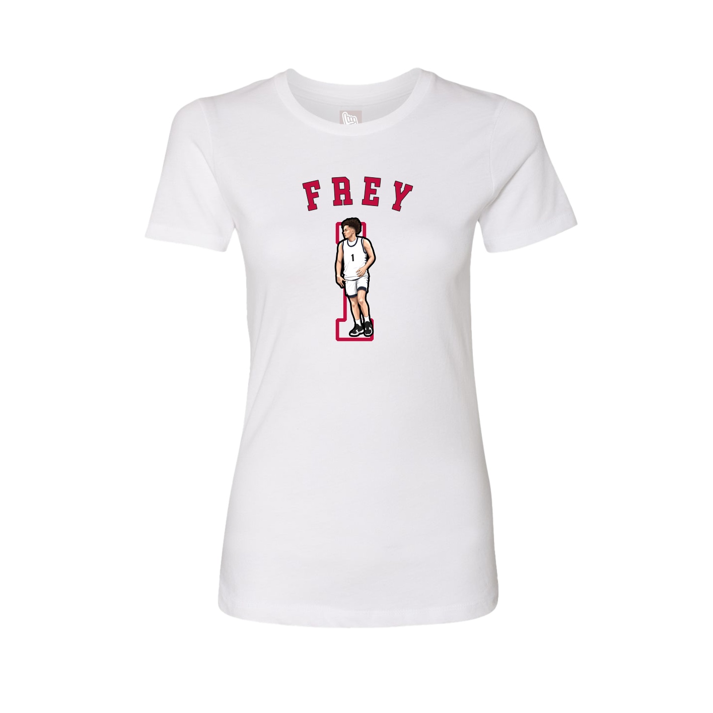 Womens Tee — Shirsey Arch in White