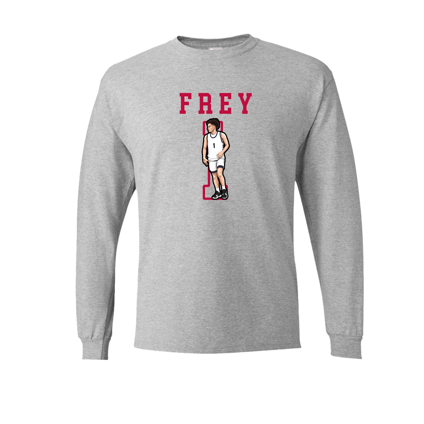 Long Sleeve Tee — Shirsey in Grey