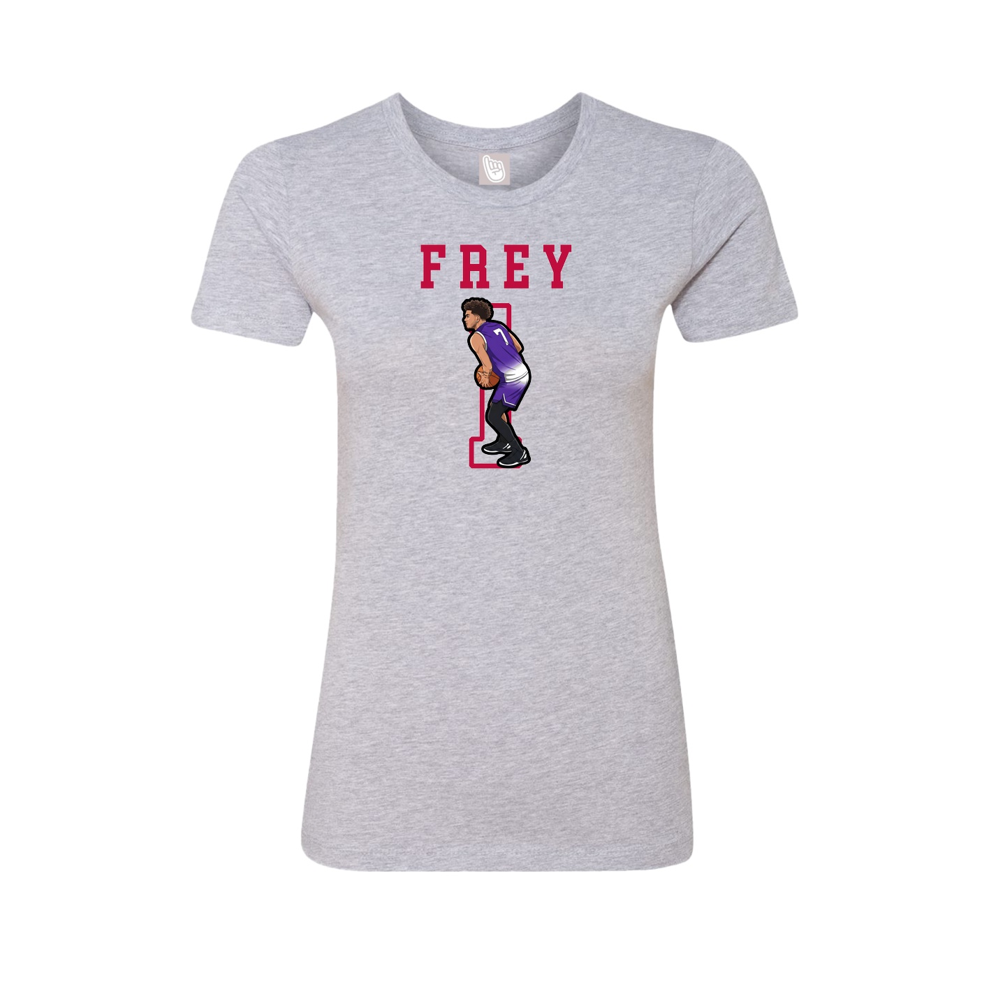 Fitted Women's Tee — Shirsey in Grey