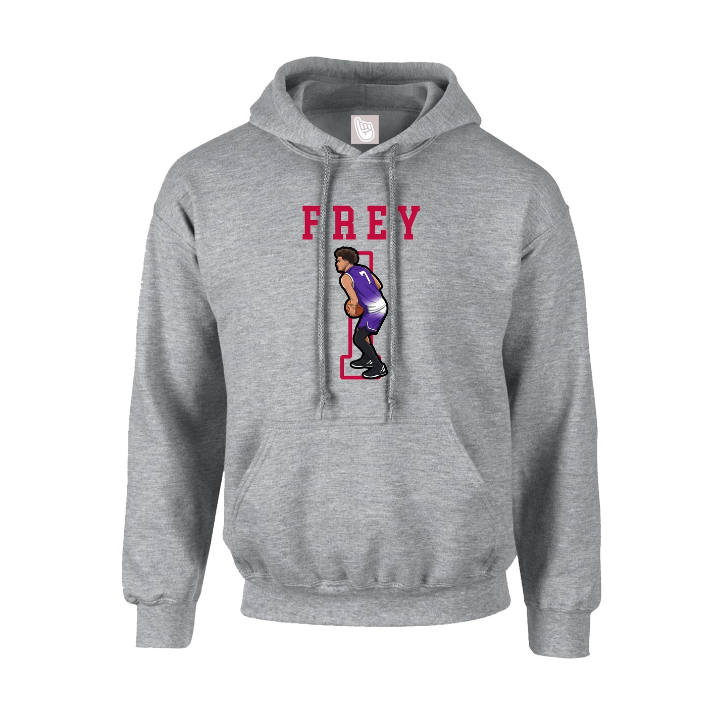 Hoodie — Shirsey in Grey