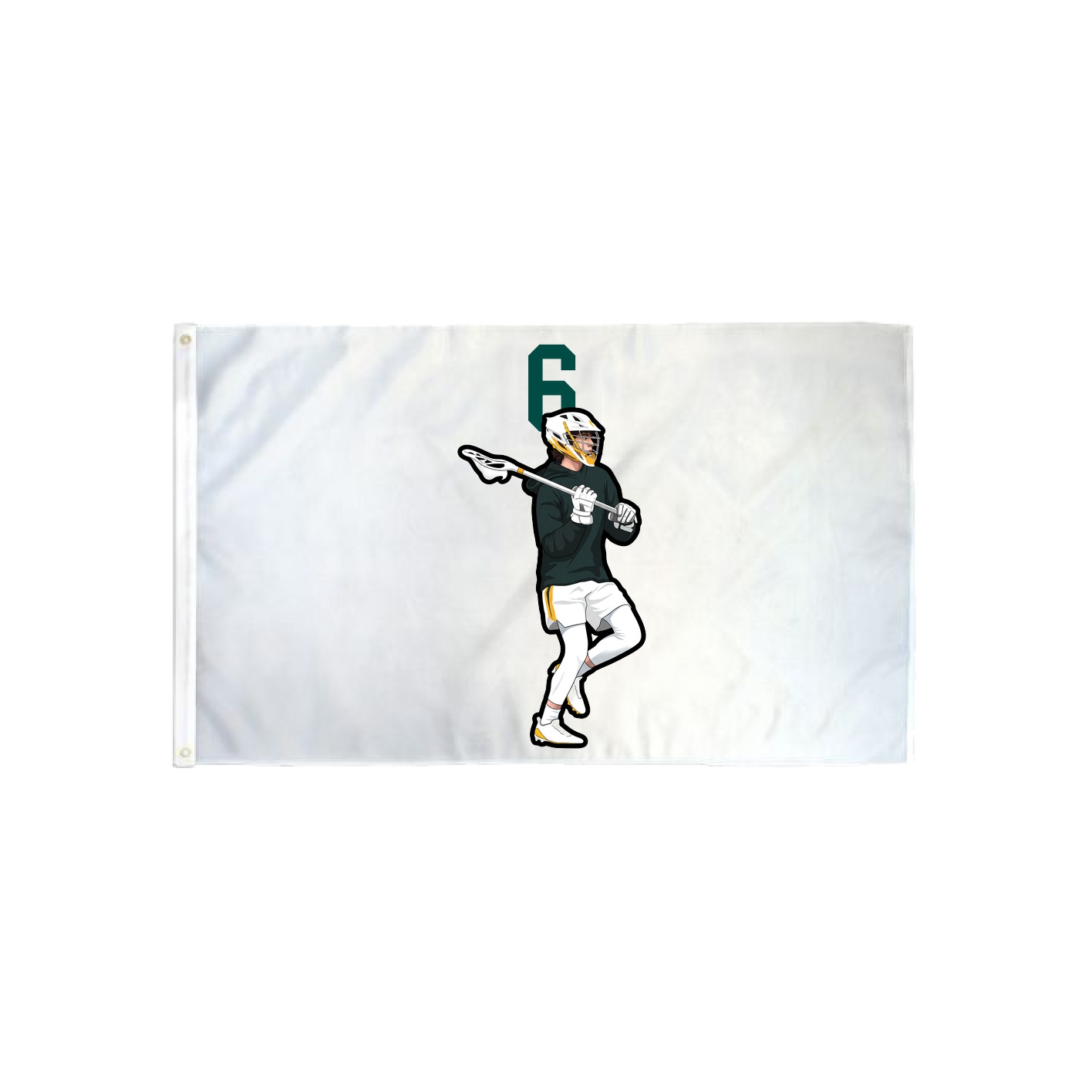 3x5 Flag — Number Top in Classic