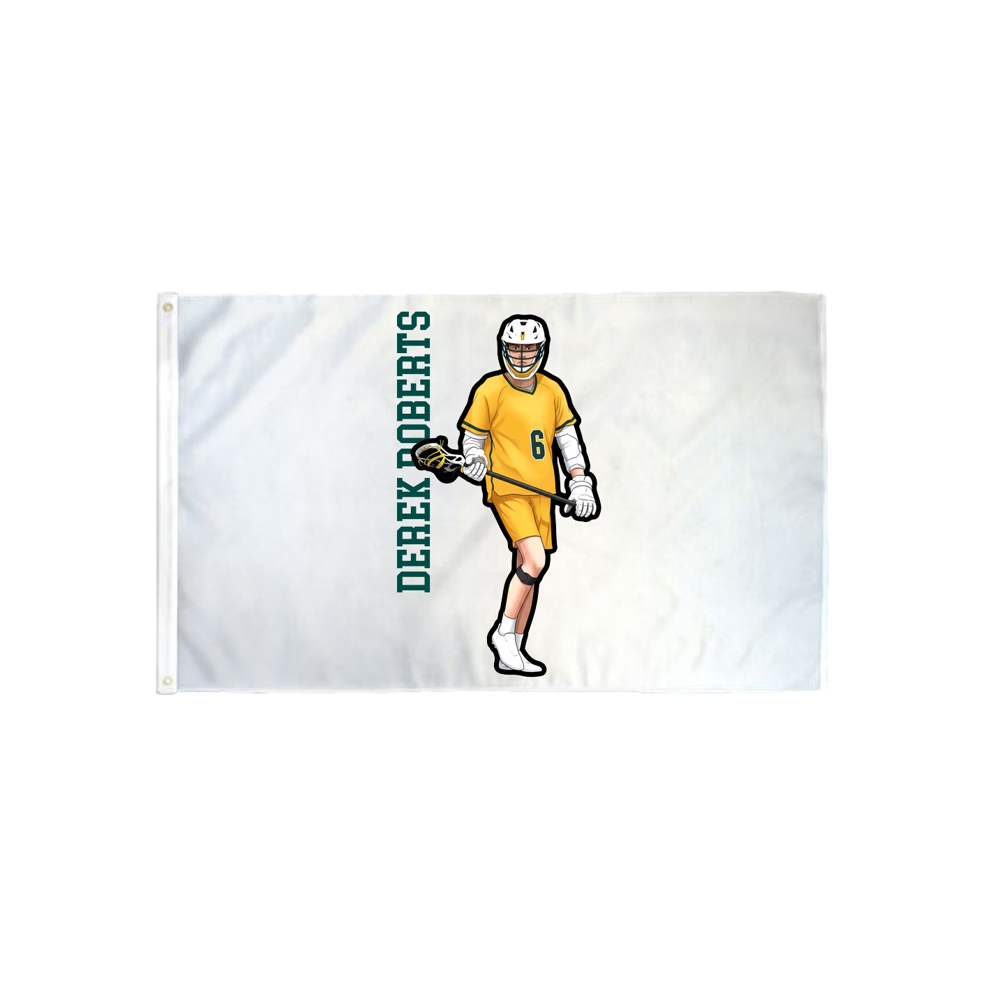 3x5 Flag — Name Vertical in Classic