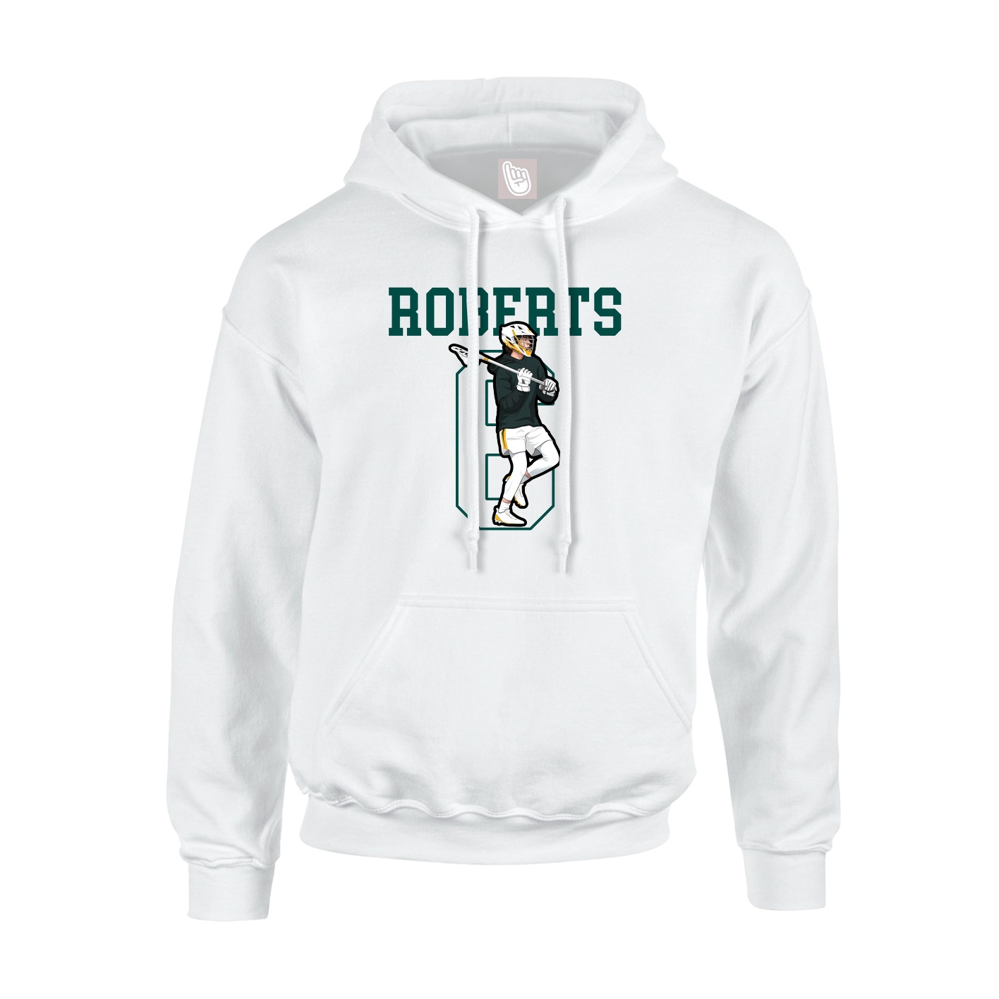 Hoodie — Shirsey in White