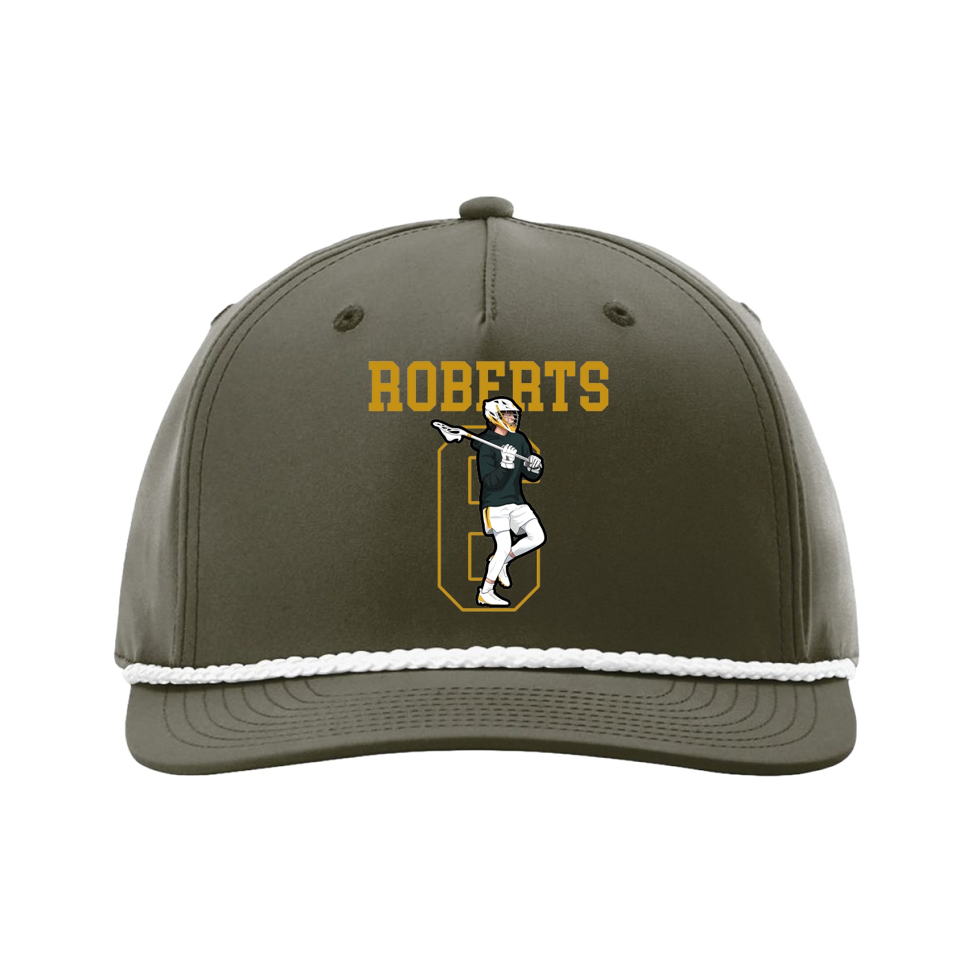 Five-Panel Classic Rope Cap — Shirsey in Green