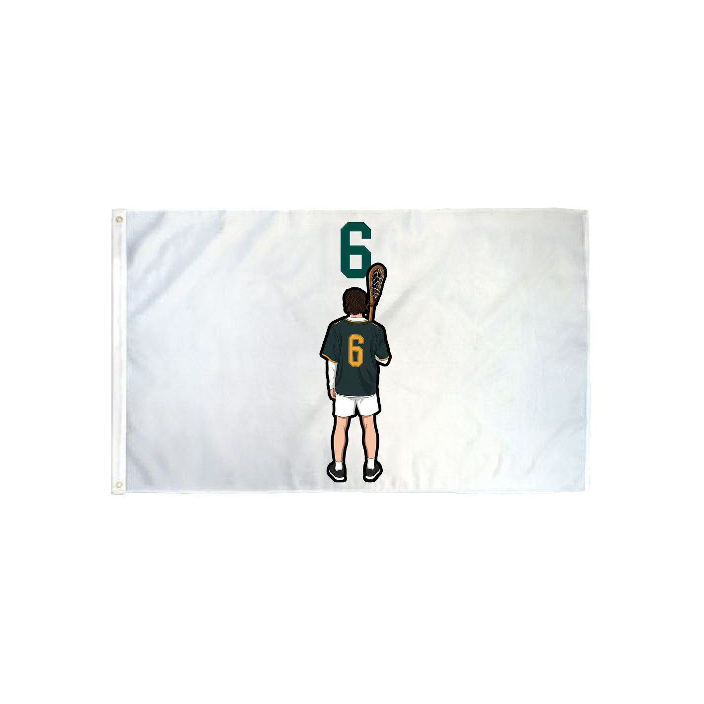 3x5 Flag — Number Top in Classic