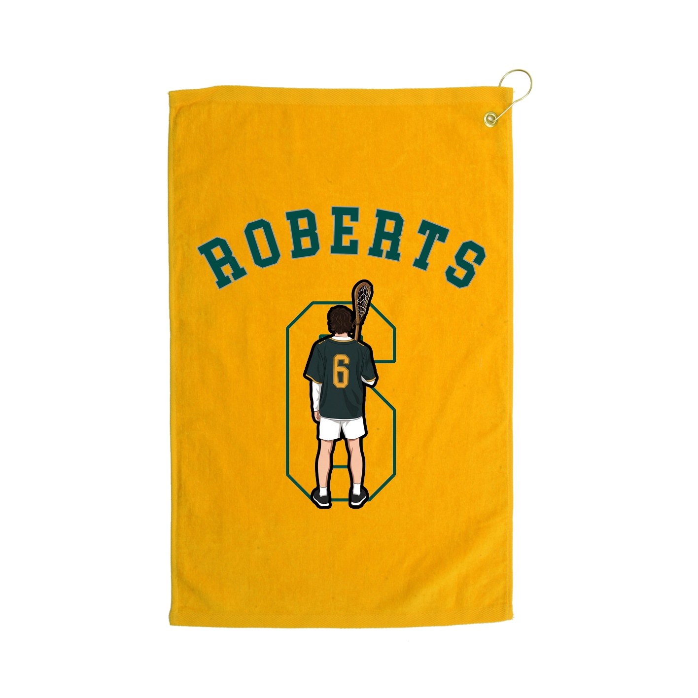 Golf Towel — Shirsey Arch in Gold