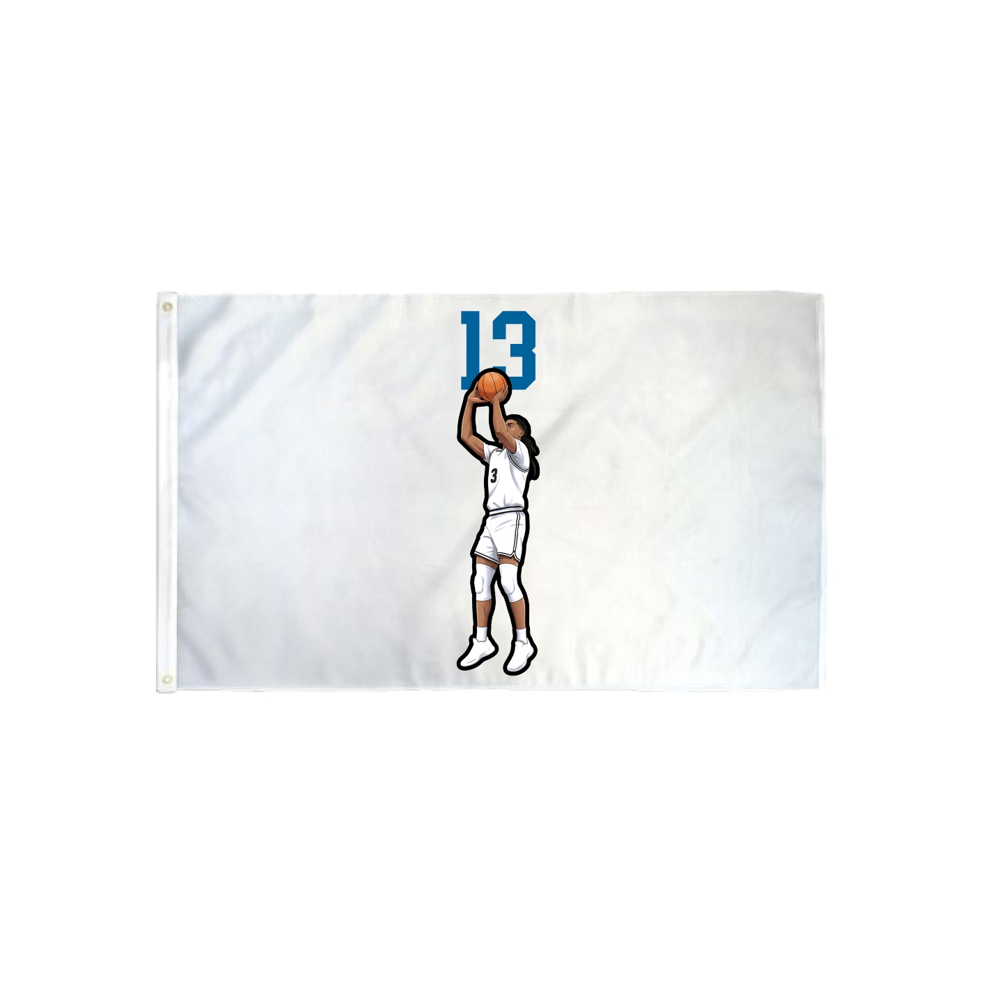 3x5 Flag — Number Top in Classic