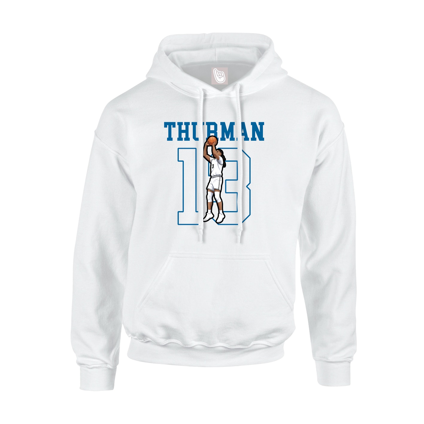 Youth Hoodie — Shirsey in White