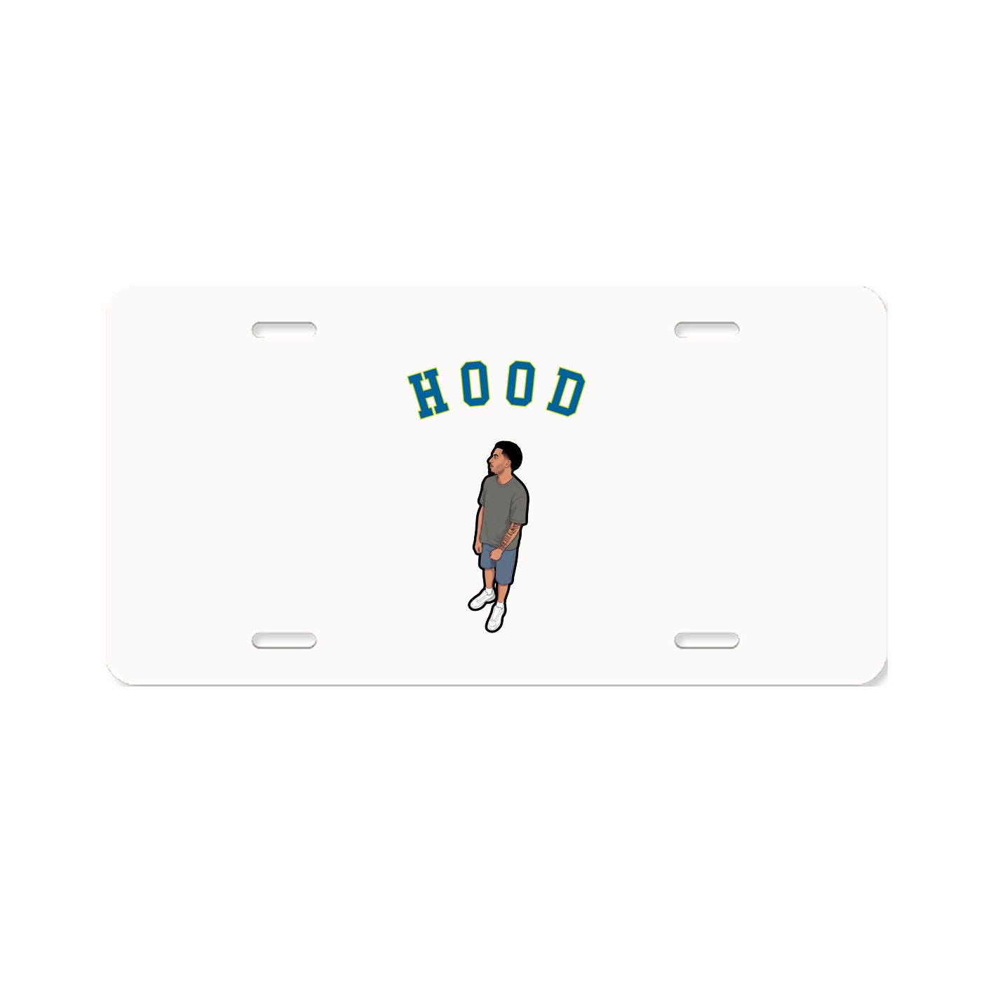 License Plate — Shirsey Arch in Classic