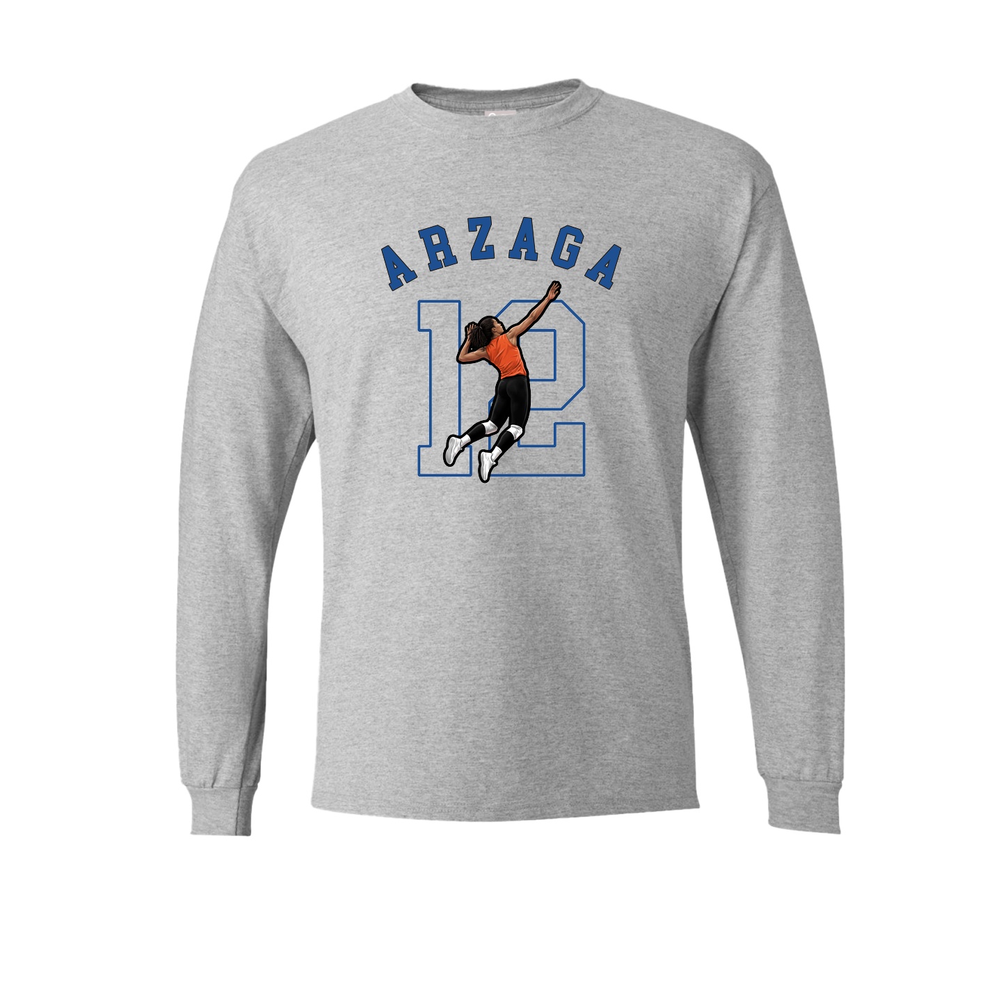 Long Sleeve Tee — Shirsey Arch in Grey