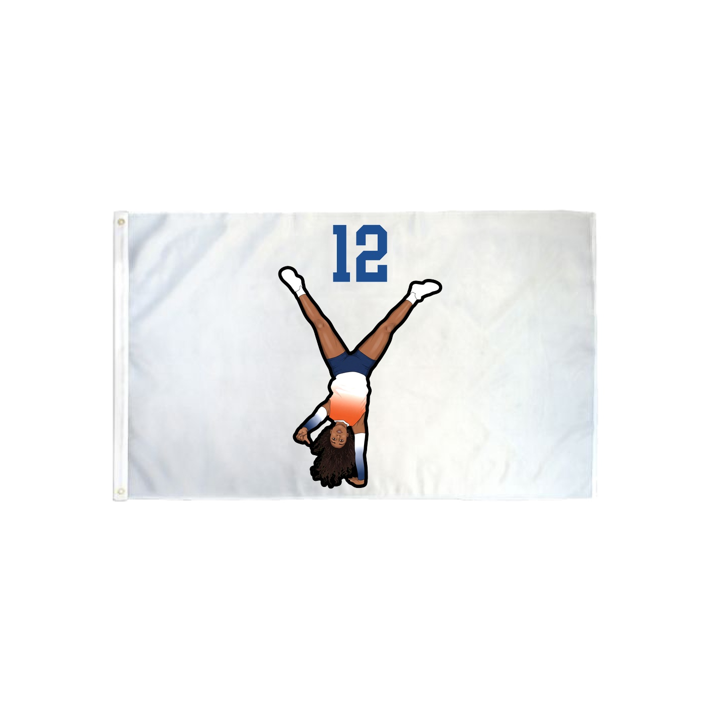 3x5 Flag — Number Top in Classic