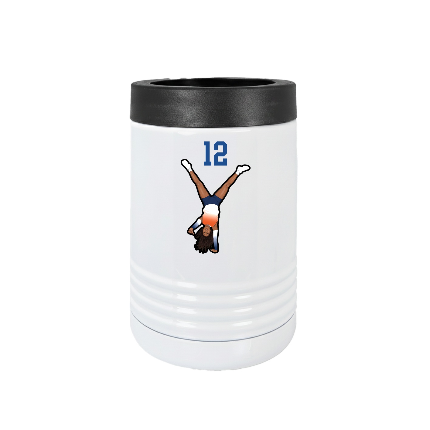 Beverage Holder — Number Top in White