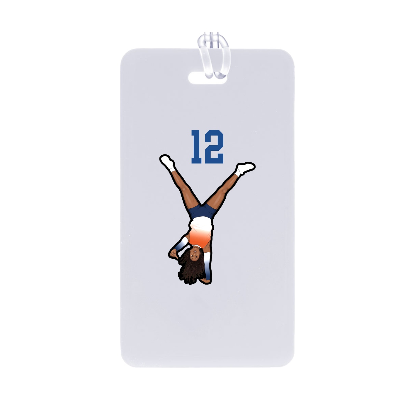 Bag Tag — Number Top in Classic