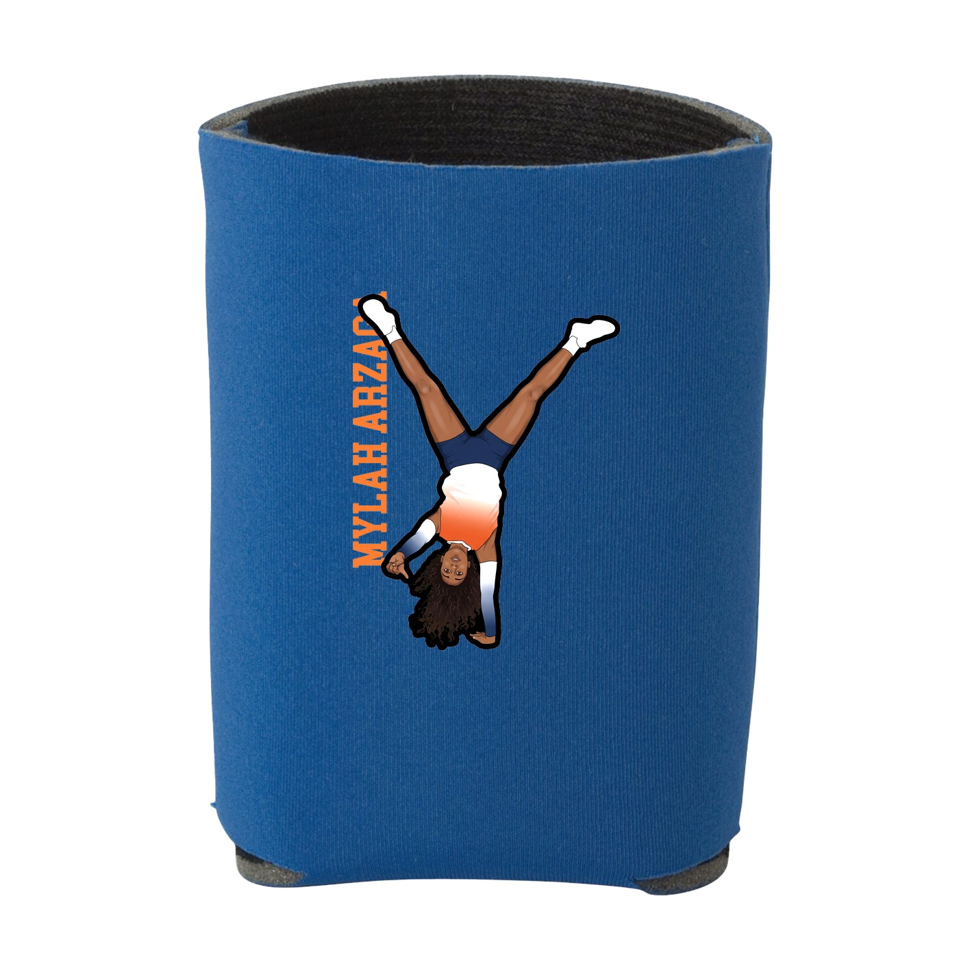 Can Holder — Name Vertical in Royal