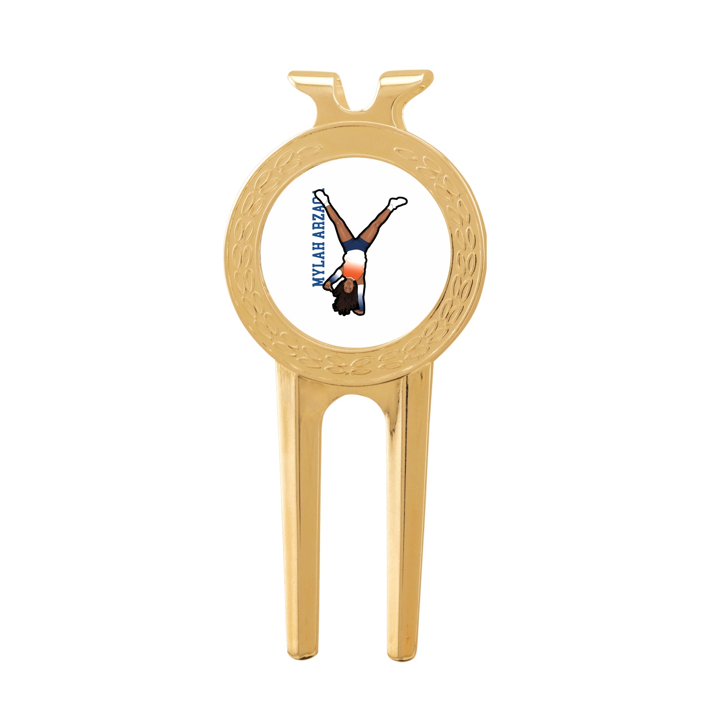 Divot Tool with Ball Marker — Name Vertical in Classic