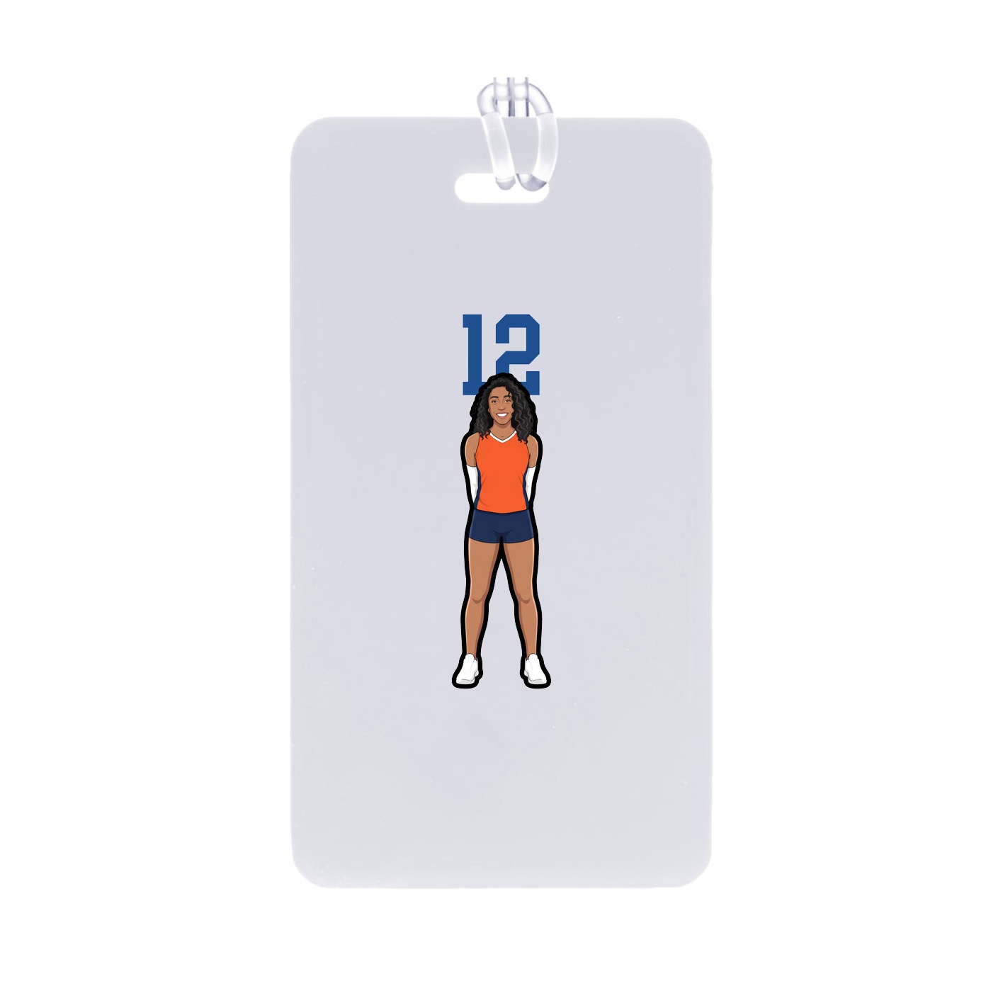 Bag Tag — Number Top in Classic