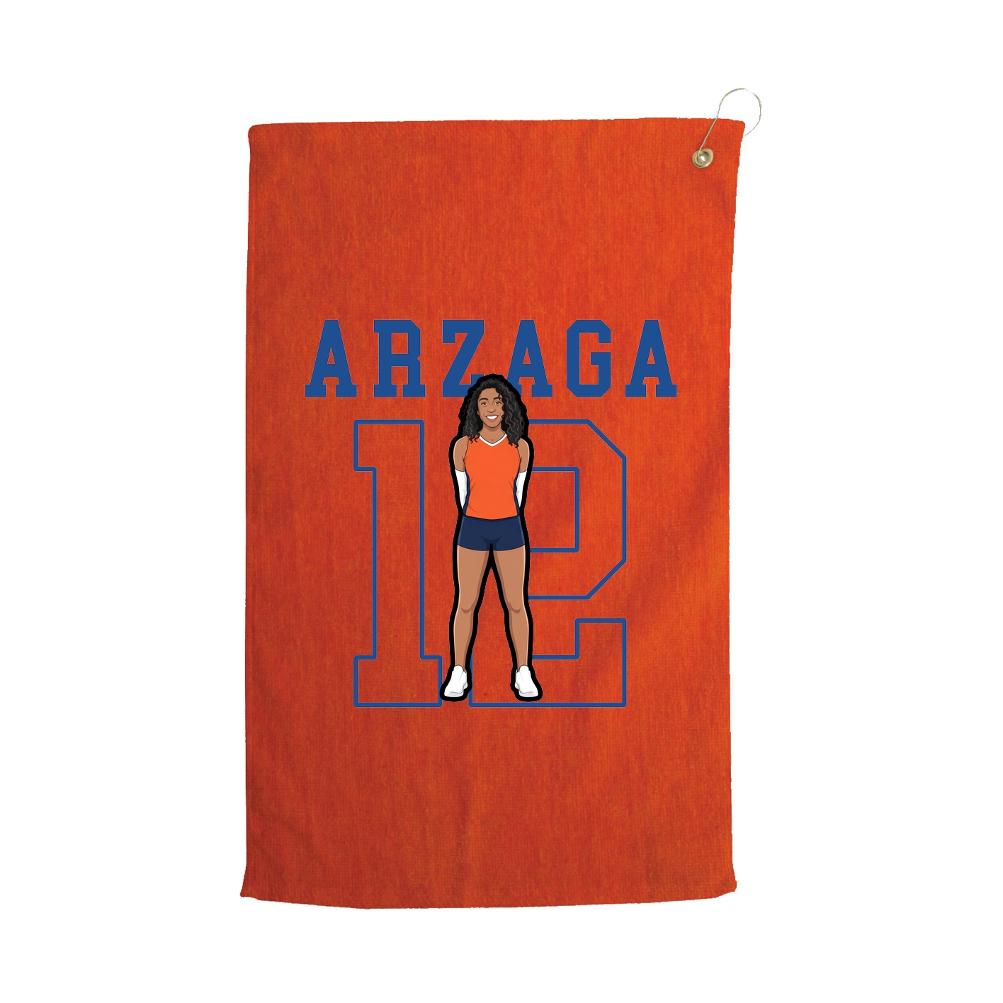 Golf Towel — Shirsey in Orange