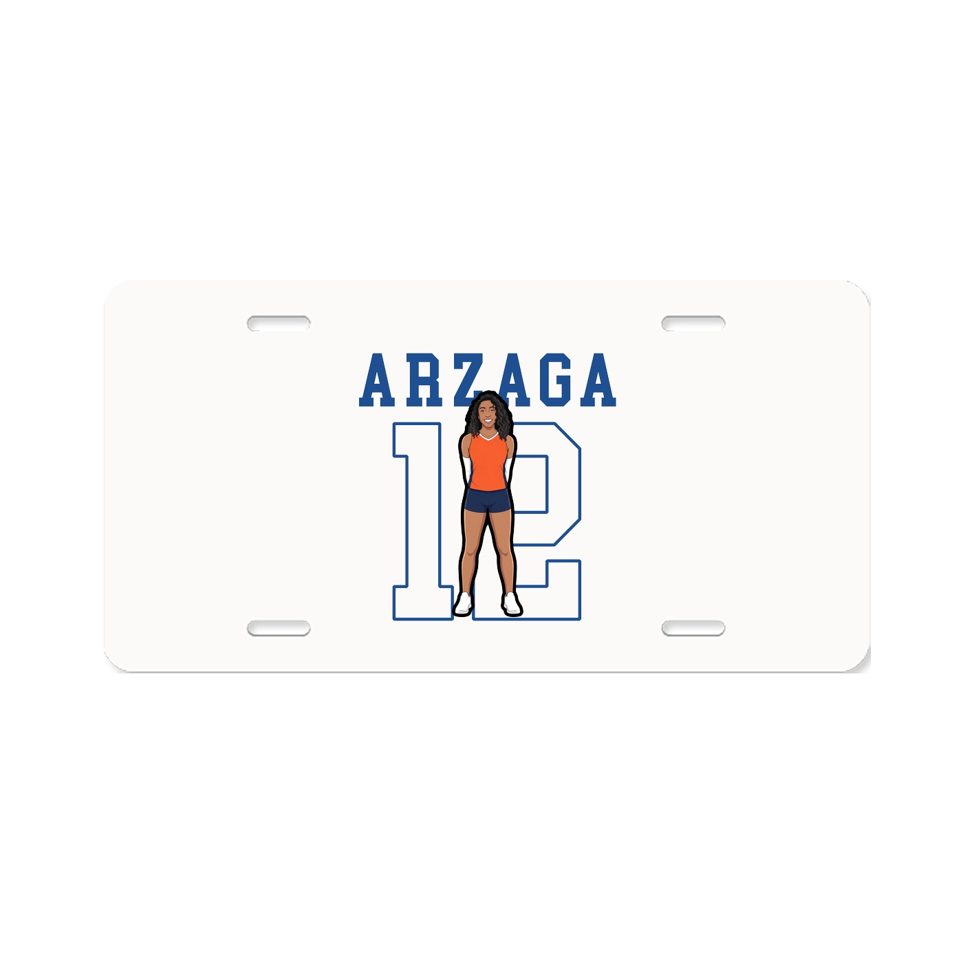 License Plate — Shirsey in Classic