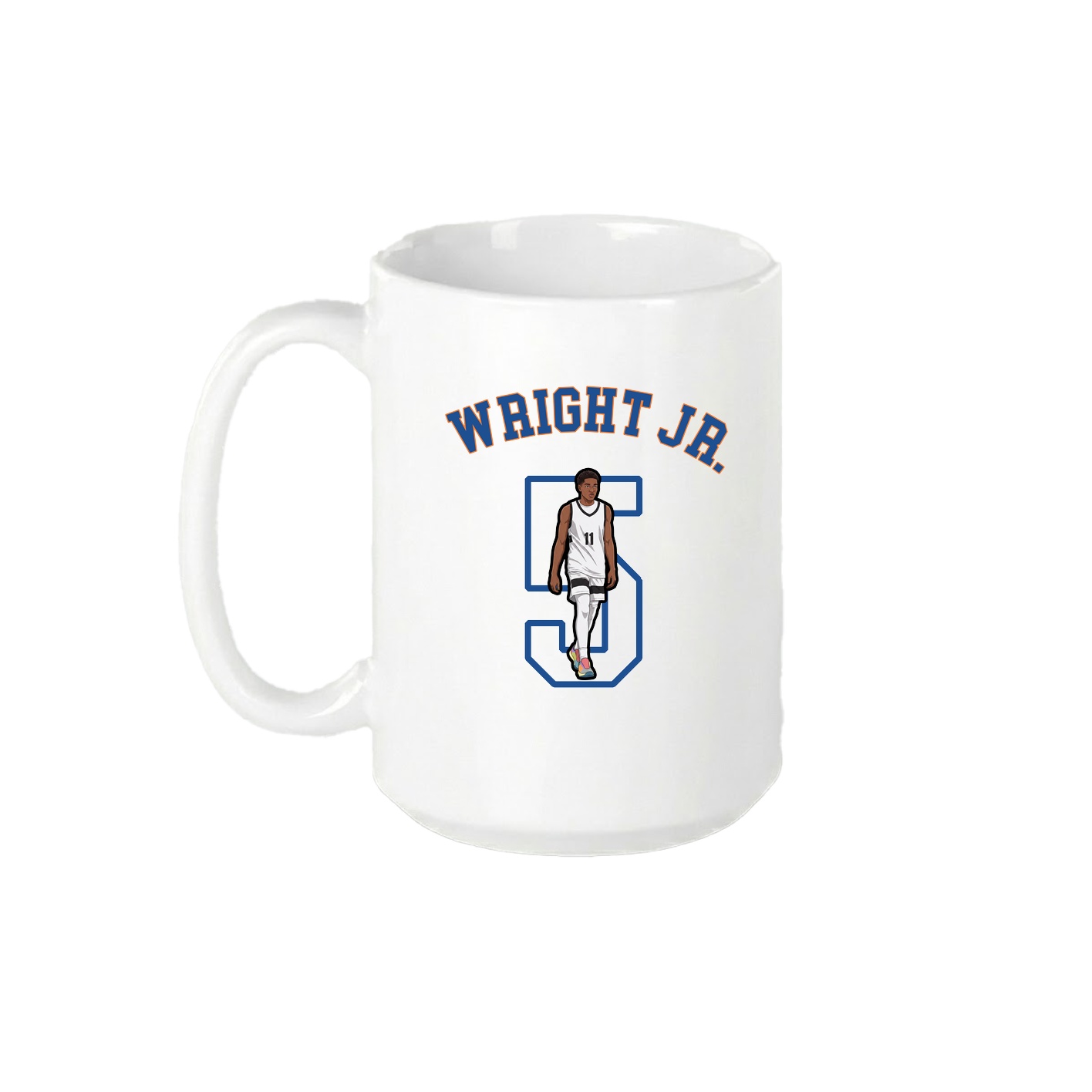 15oz Coffee Mug — Shirsey Arch in White