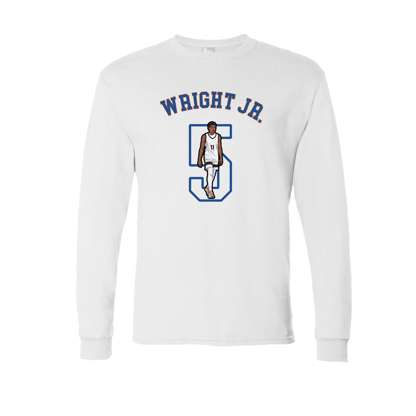 Long Sleeve Tee — Shirsey Arch in White