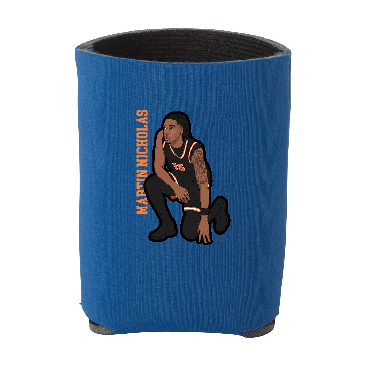 Can Holder — Name Vertical in Royal