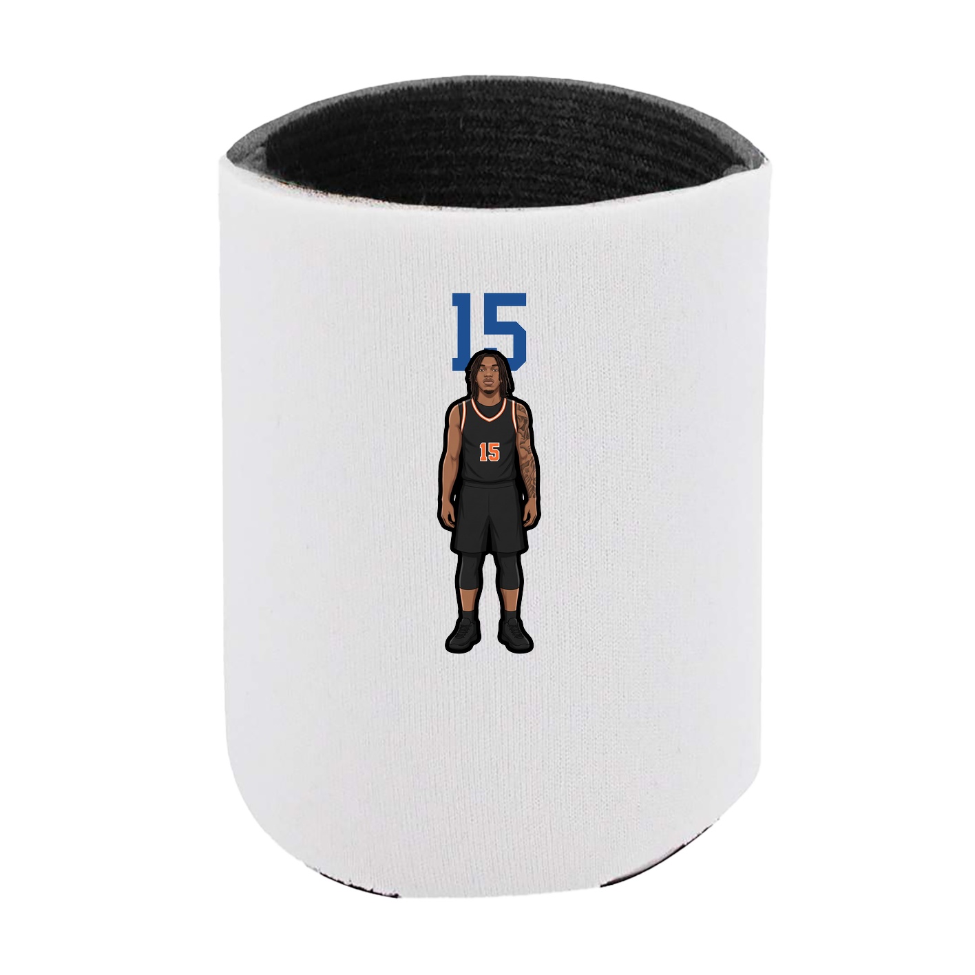 Can Holder — Number Top in White
