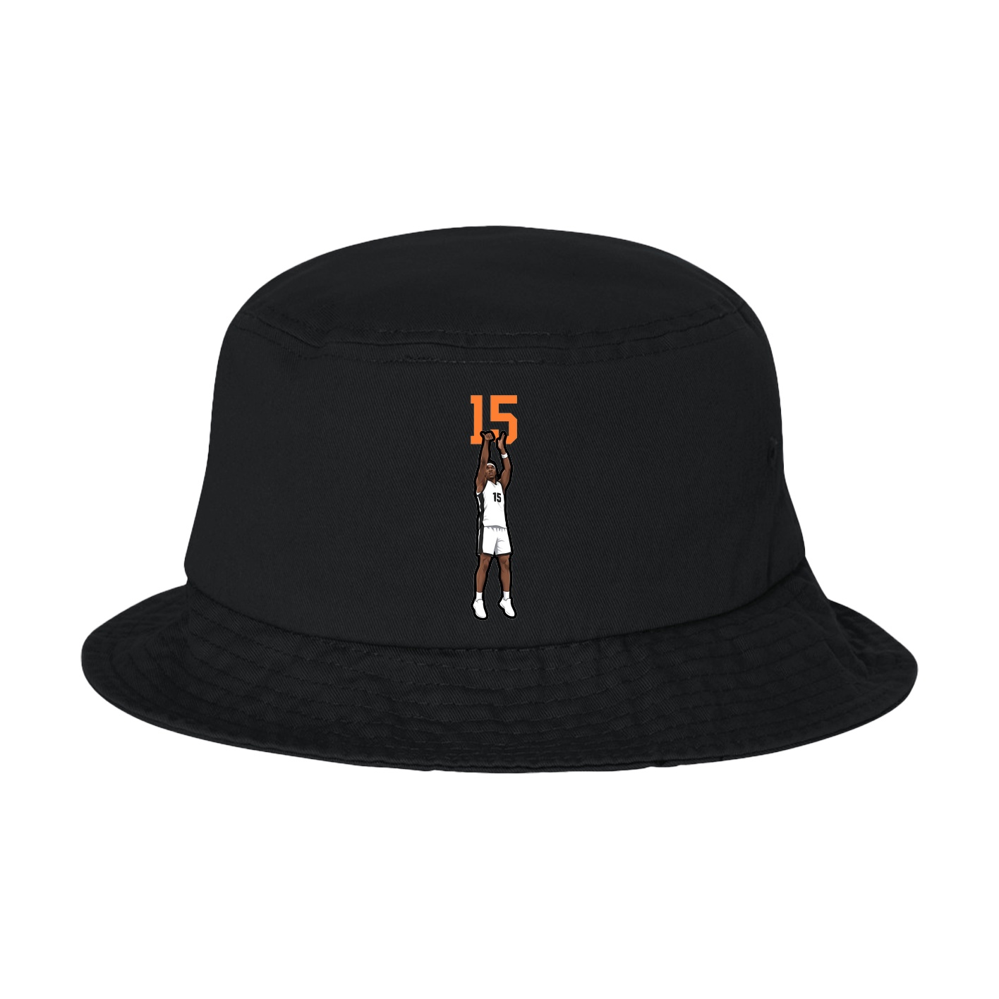 Bucket Cap — Number Top in Black