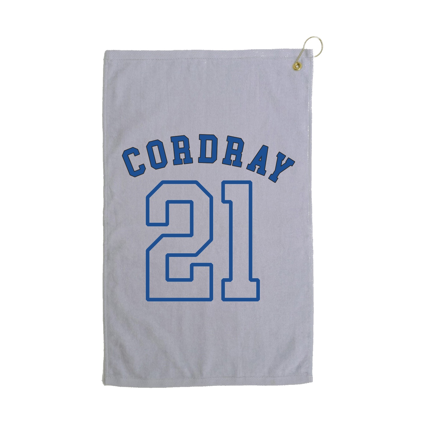 Golf Towel — Shirsey Arch in Grey