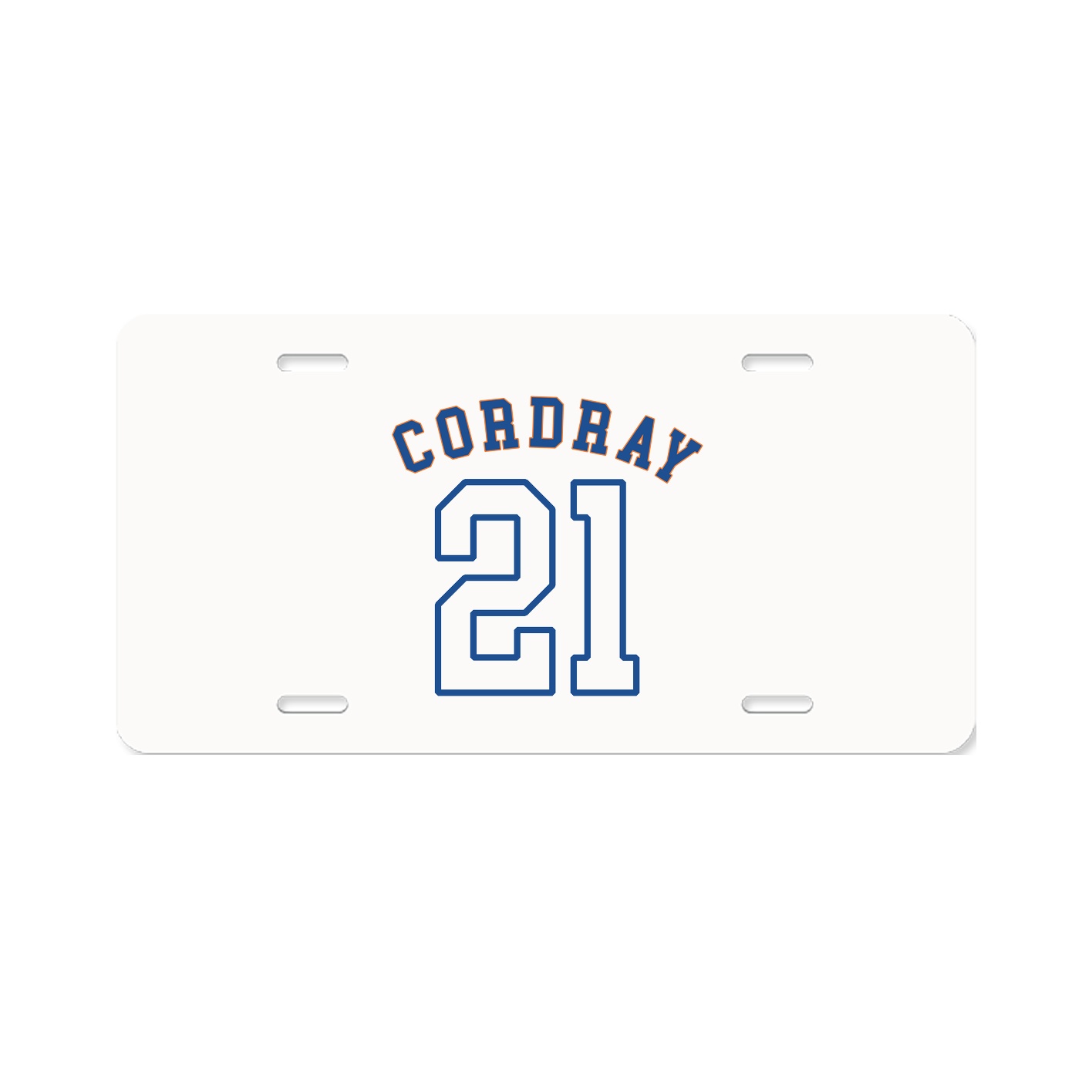 License Plate — Shirsey Arch in Classic