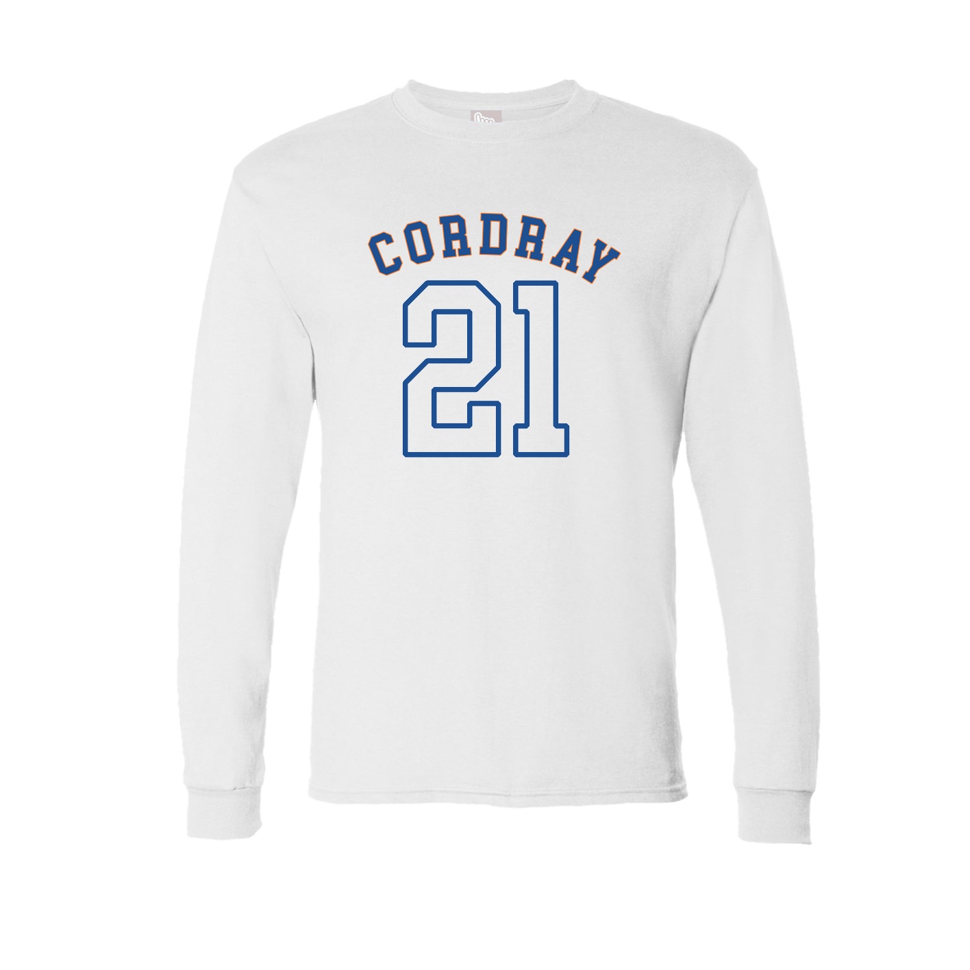 Long Sleeve Tee — Shirsey Arch in White
