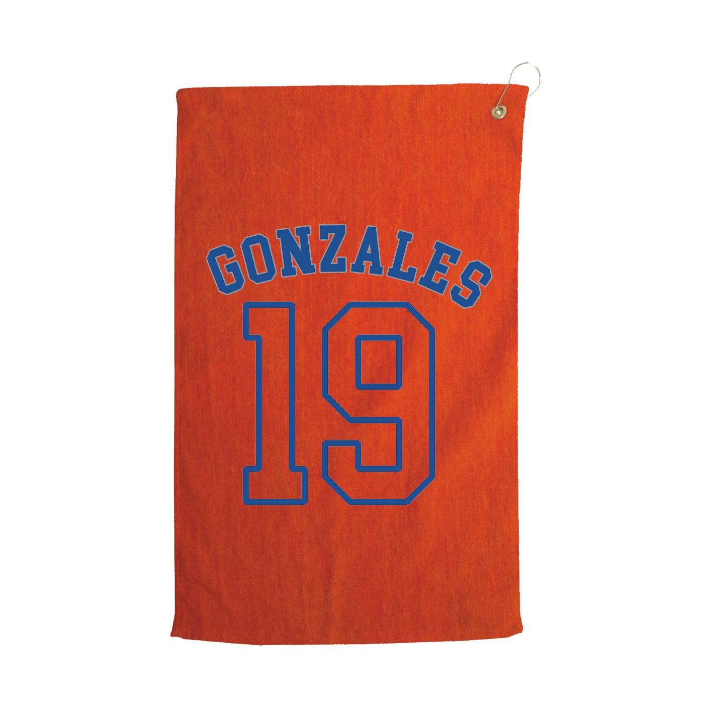 Golf Towel — Shirsey Arch in Orange