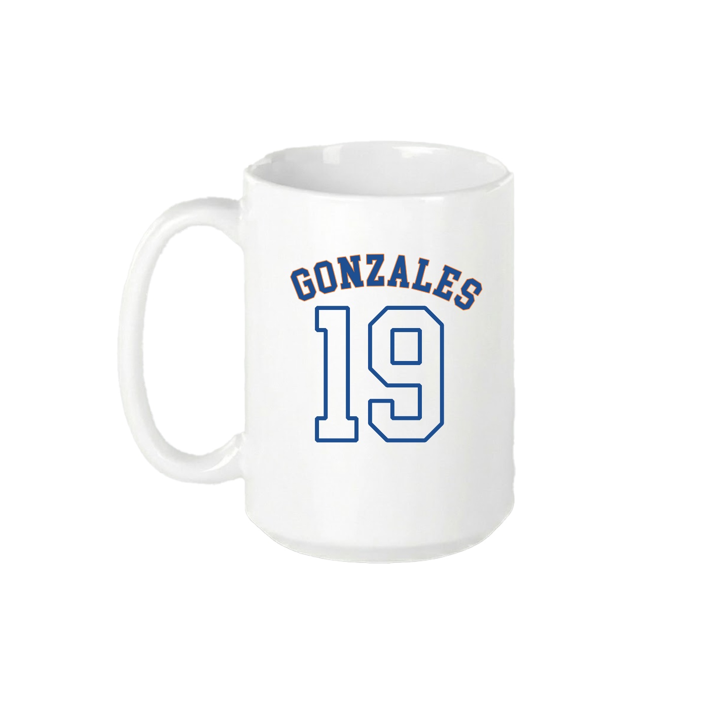15oz Coffee Mug — Shirsey Arch in White