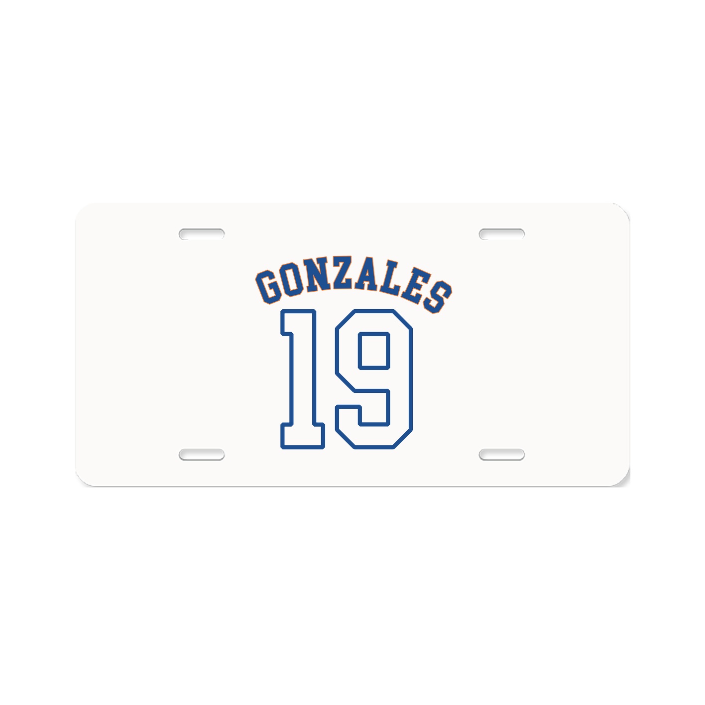 License Plate — Shirsey Arch in Classic
