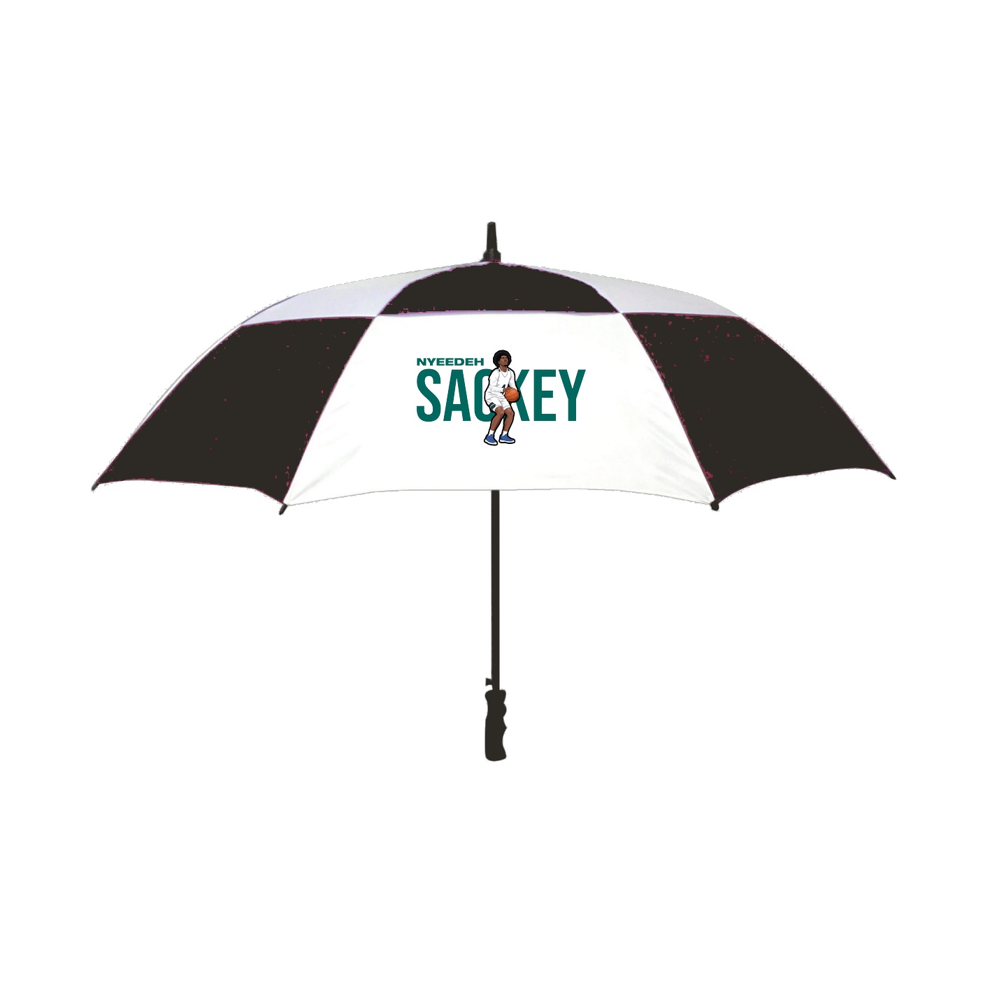 Golf Umbrella — Player Name in Black